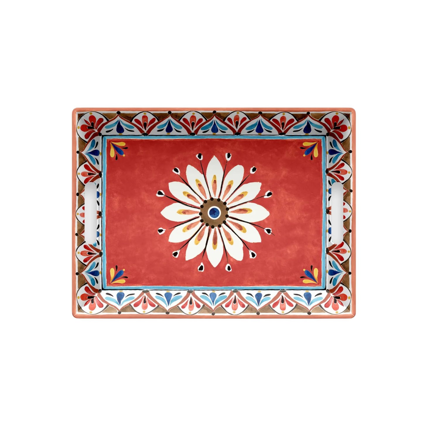 Madrid Rectangular Tray with Handles