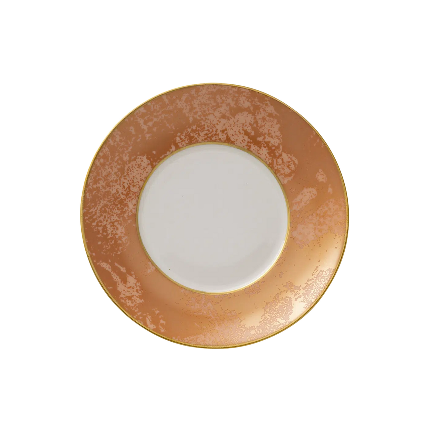 Crushed Velvet Copper Tea Cup & Saucer