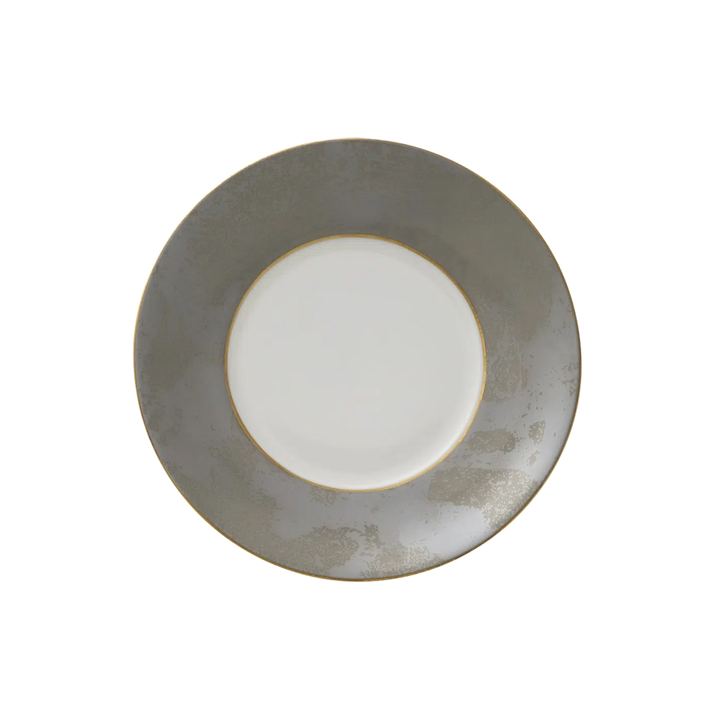 Crushed Velvet Grey Tea Cup & Saucer