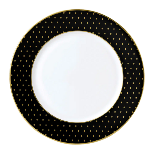W1 Black Buffet Plate