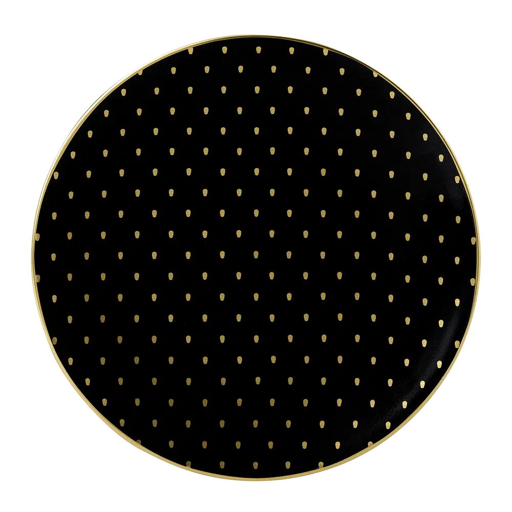 W1 BLACK DINNERWARE