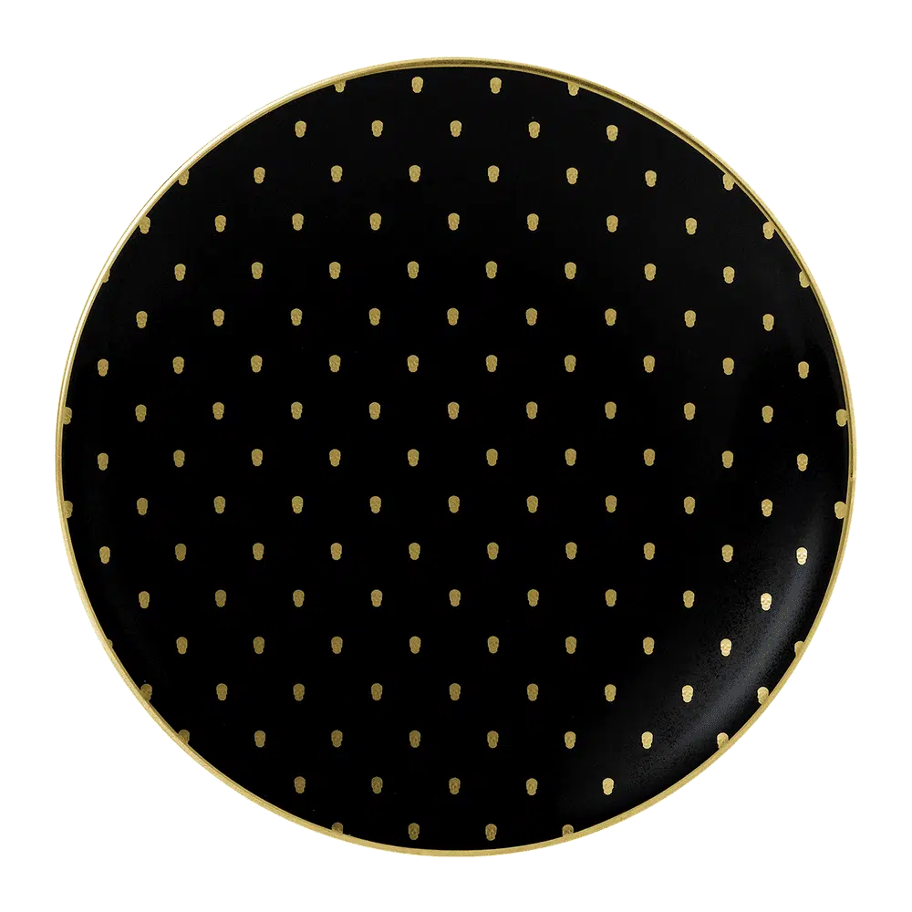 W1 BLACK DINNERWARE