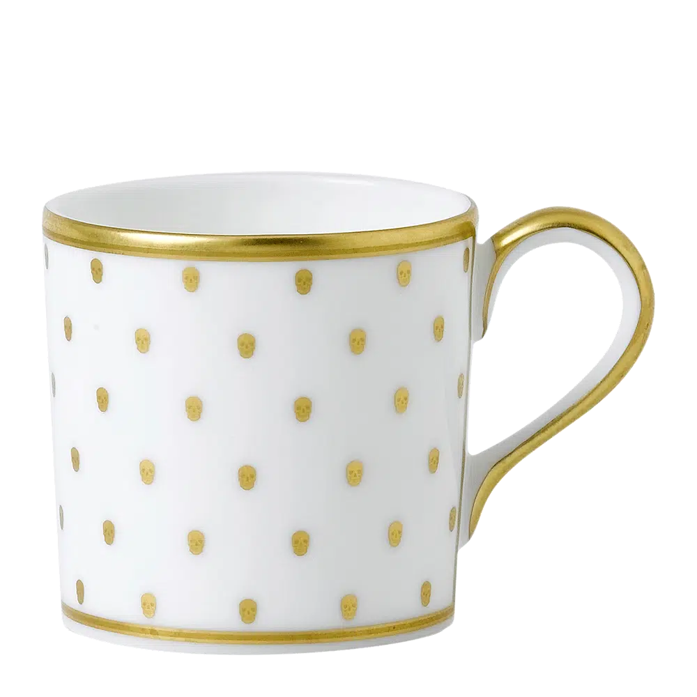 W1 White Coffee Cup & Saucer