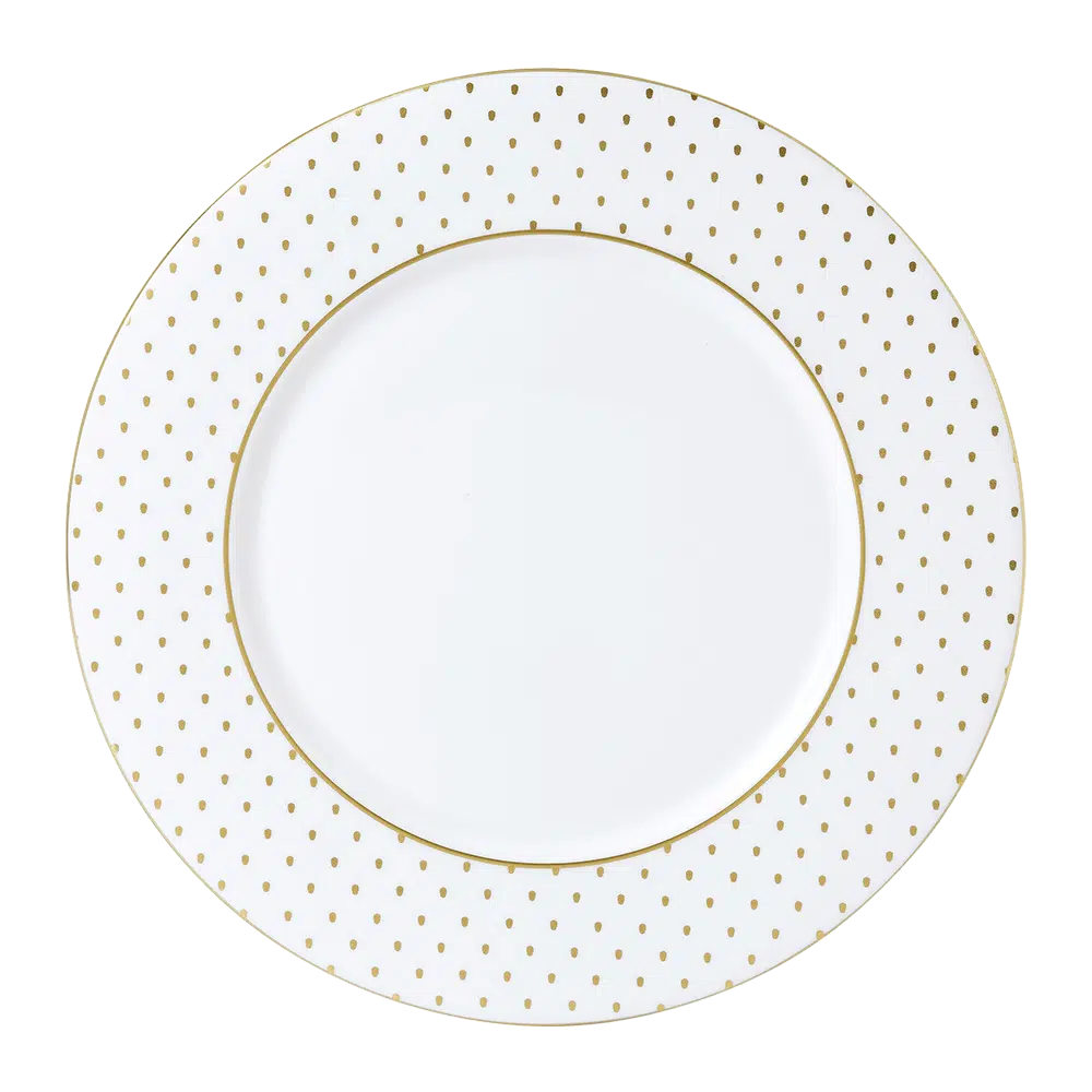 W1 White Buffet Plate