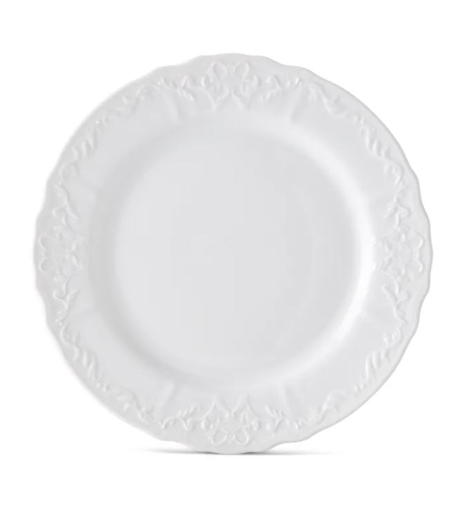 Simply Anna White Dinner Plate
