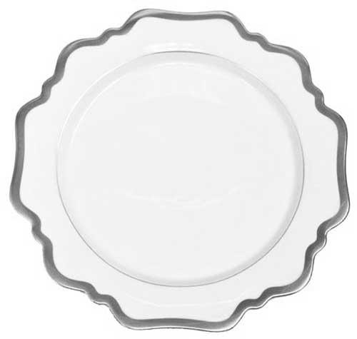 Antique Platinum Salad Plate