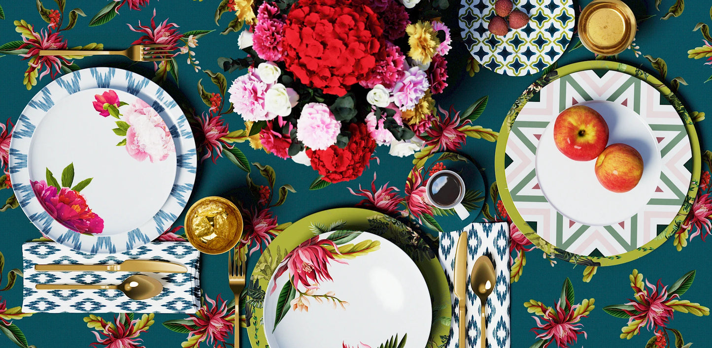 Paraíso Dinner Plate, Cylindrical