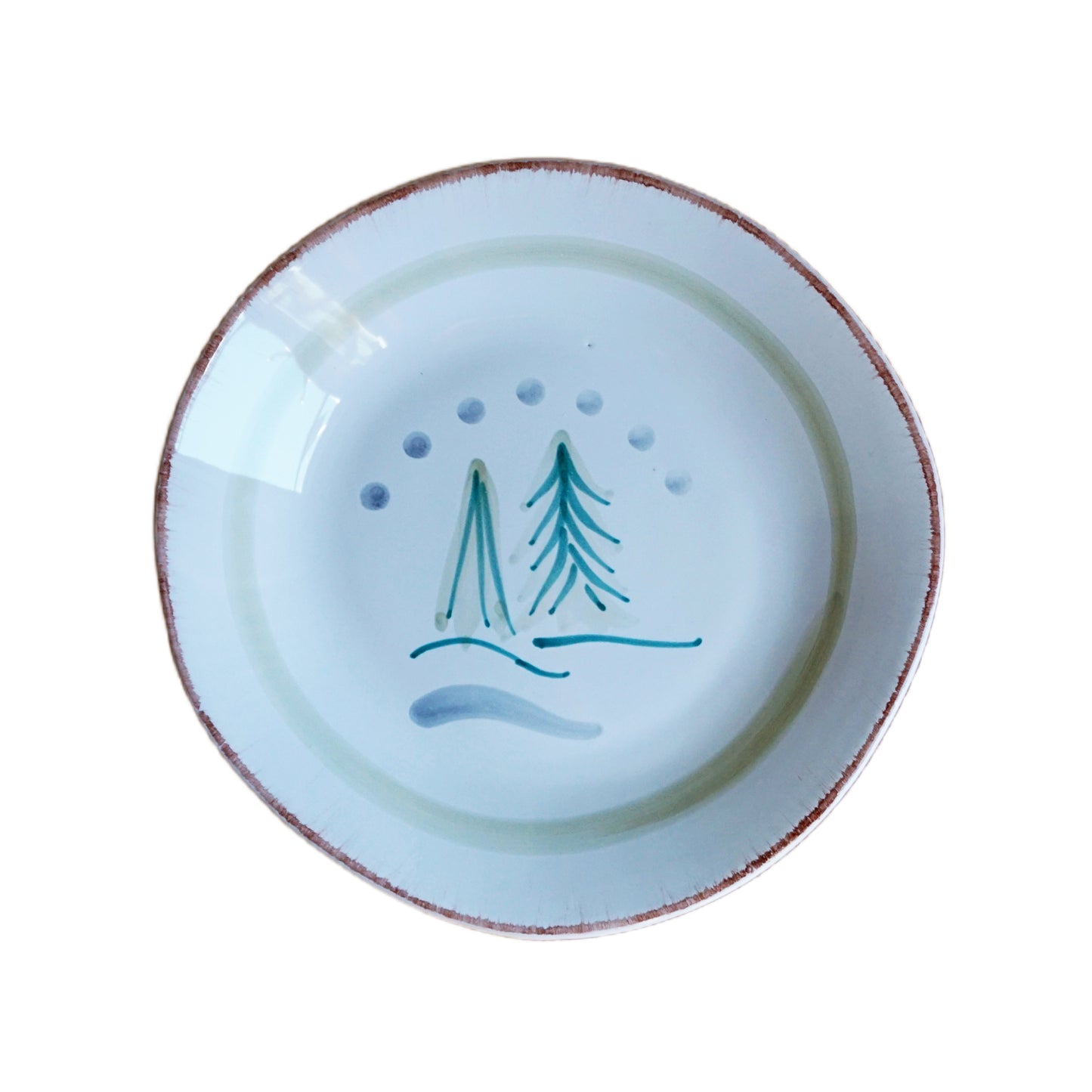 Cortina (Winter Trees) - Salad (Dessert) Plate