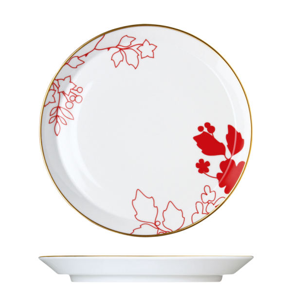 Emperor's Garden Salad (Breakfast) Plate, Conical