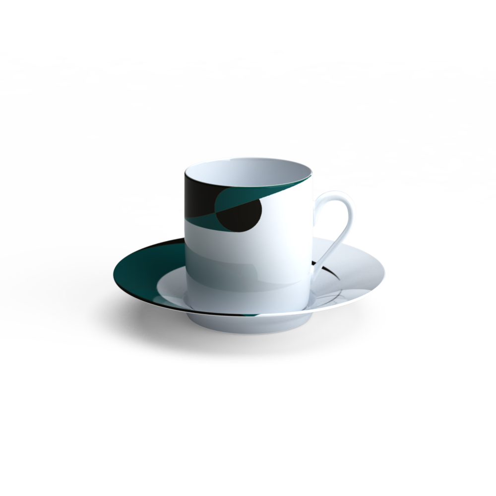 VORTEX ESPRESSO CUP & SAUCER