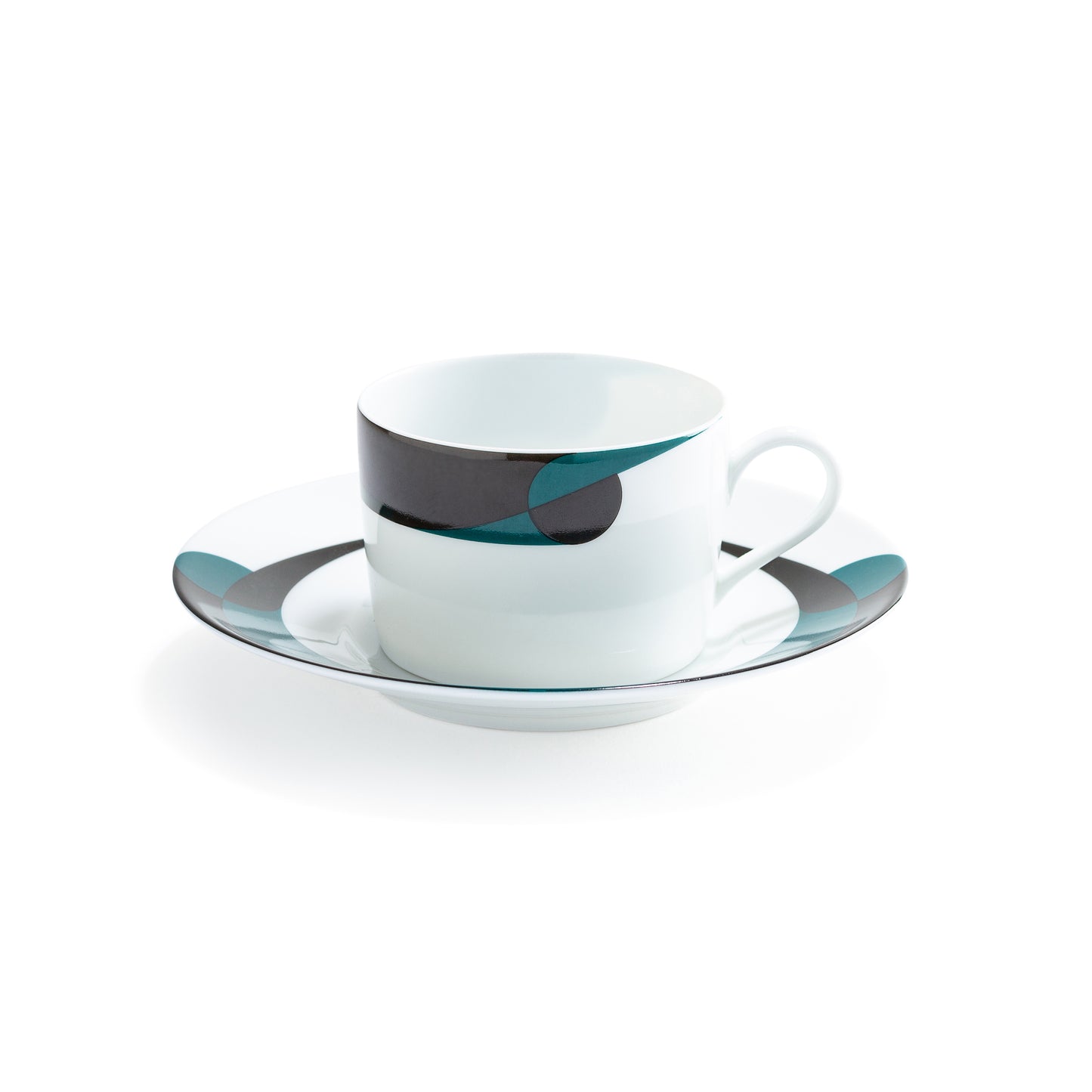 VORTEX TEA CUP & SAUCER