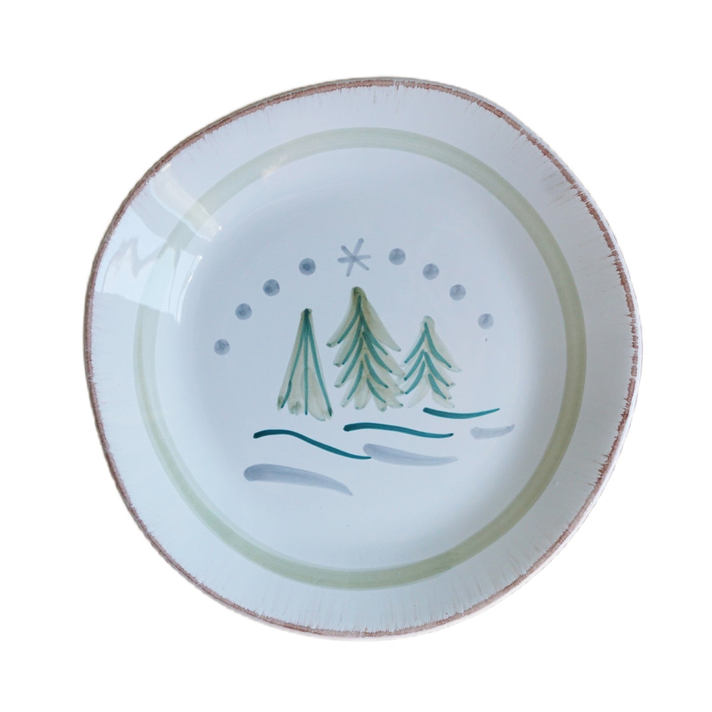 Cortina (Winter Trees) Dinner Plate