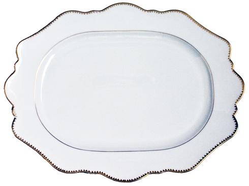 Antique White Platter