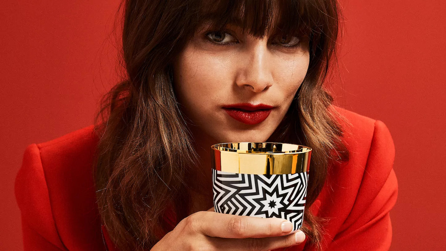 Sip Of Gold - White & Noir