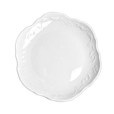 Simply Anna White Bread & Butter Plate