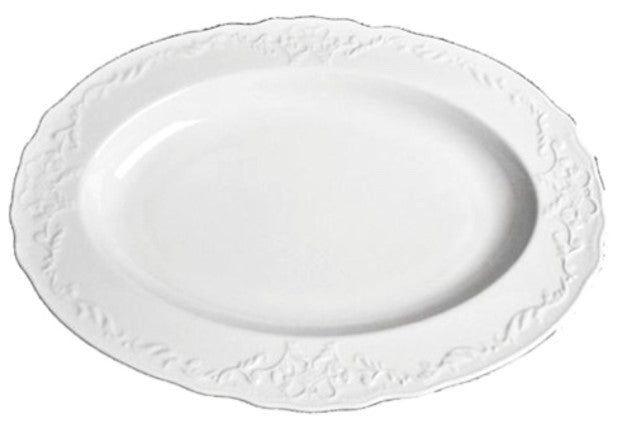 Simply Anna White Oval Platter