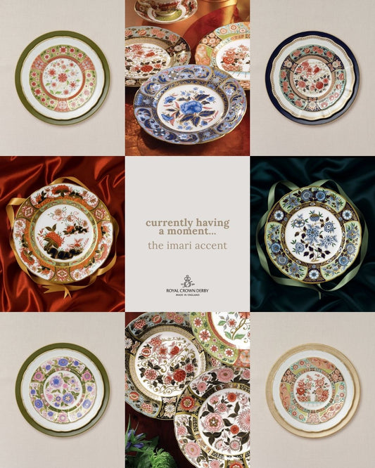 CURRENTLY HAVING A MOMENT: IMARI ACCENT PLATES