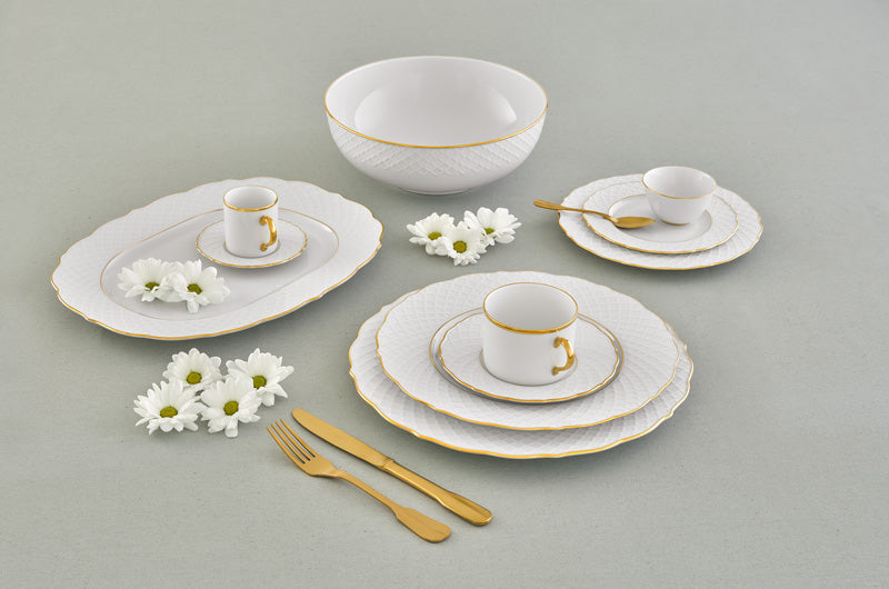 Empire White & Gold