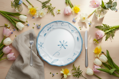 Ventimiglia - Dinner Plate, Blue