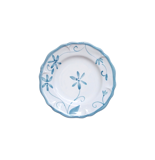 Ventimiglia - Salad (Dessert) Plate, Blue