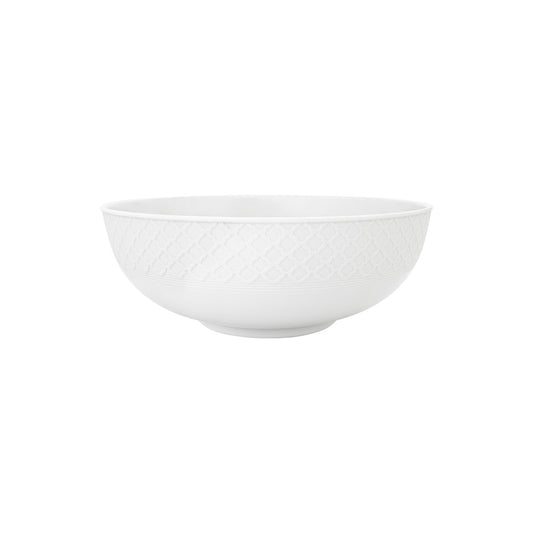 Empire White Serving Bowl