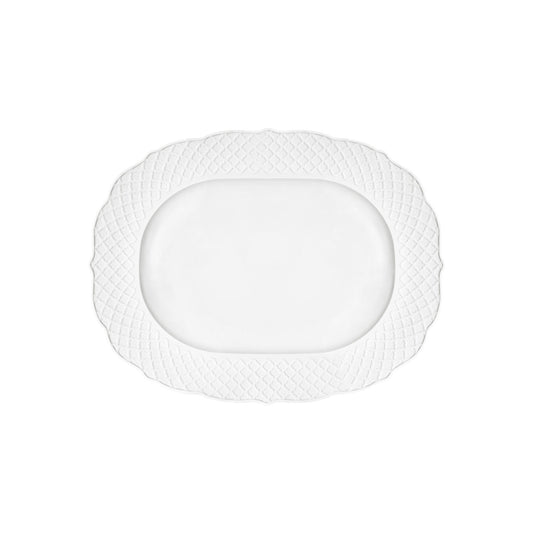 Empire White Oval Platters