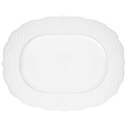 Empire White Oval Platters