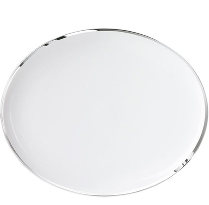 Treasure Platinum Oval Platter, Coupe