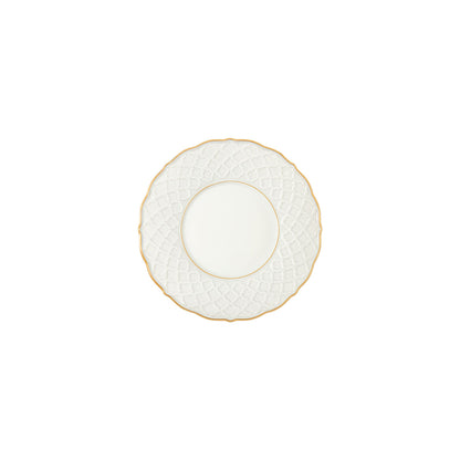 Empire White & Gold Tea Cup & Saucer