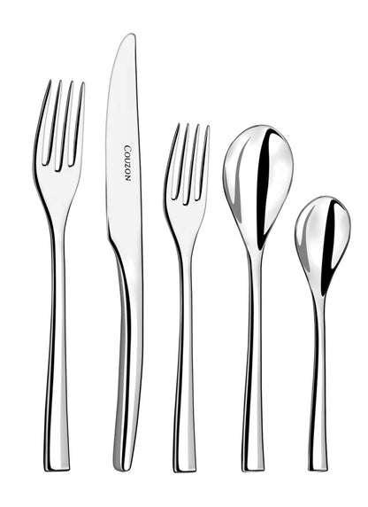 Steel Silver Plate - 5 Piece Place Setting