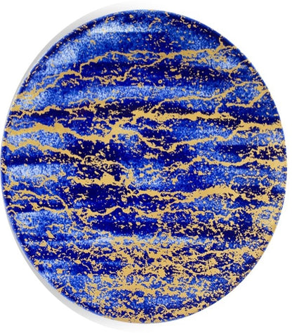 Magma - Cobalt & Gold Dinnerware