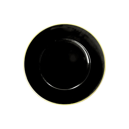 black plate