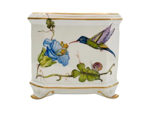 Hand Painted Square Cachepots