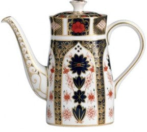 OLD IMARI LARGE COFFEE POT