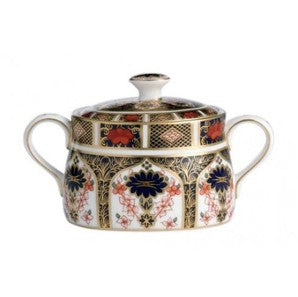 OLD IMARI SUGAR BOWL