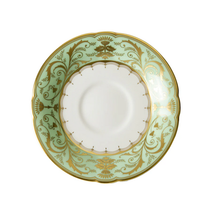 Darley Abbey Mint Green - Tea Cup & Saucer