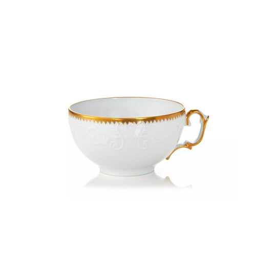 SIMPLY ANNA - GOLD TEA CUP & SAUCER