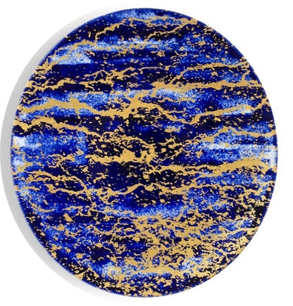 Magma - Cobalt & Gold Dinnerware