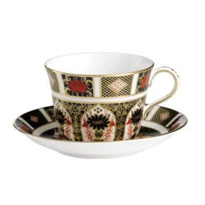 OLD IMARI TEA CUP & SAUCER