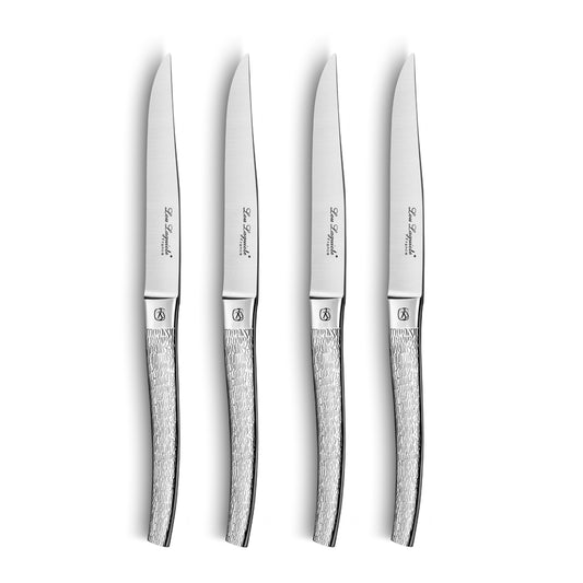 ALPHONESE ECORCE BARK - STAINLESS SET OF 4