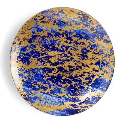 Magma - Cobalt & Gold Dinnerware