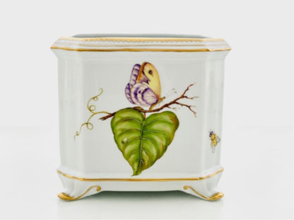 Hand Painted Square Cachepots
