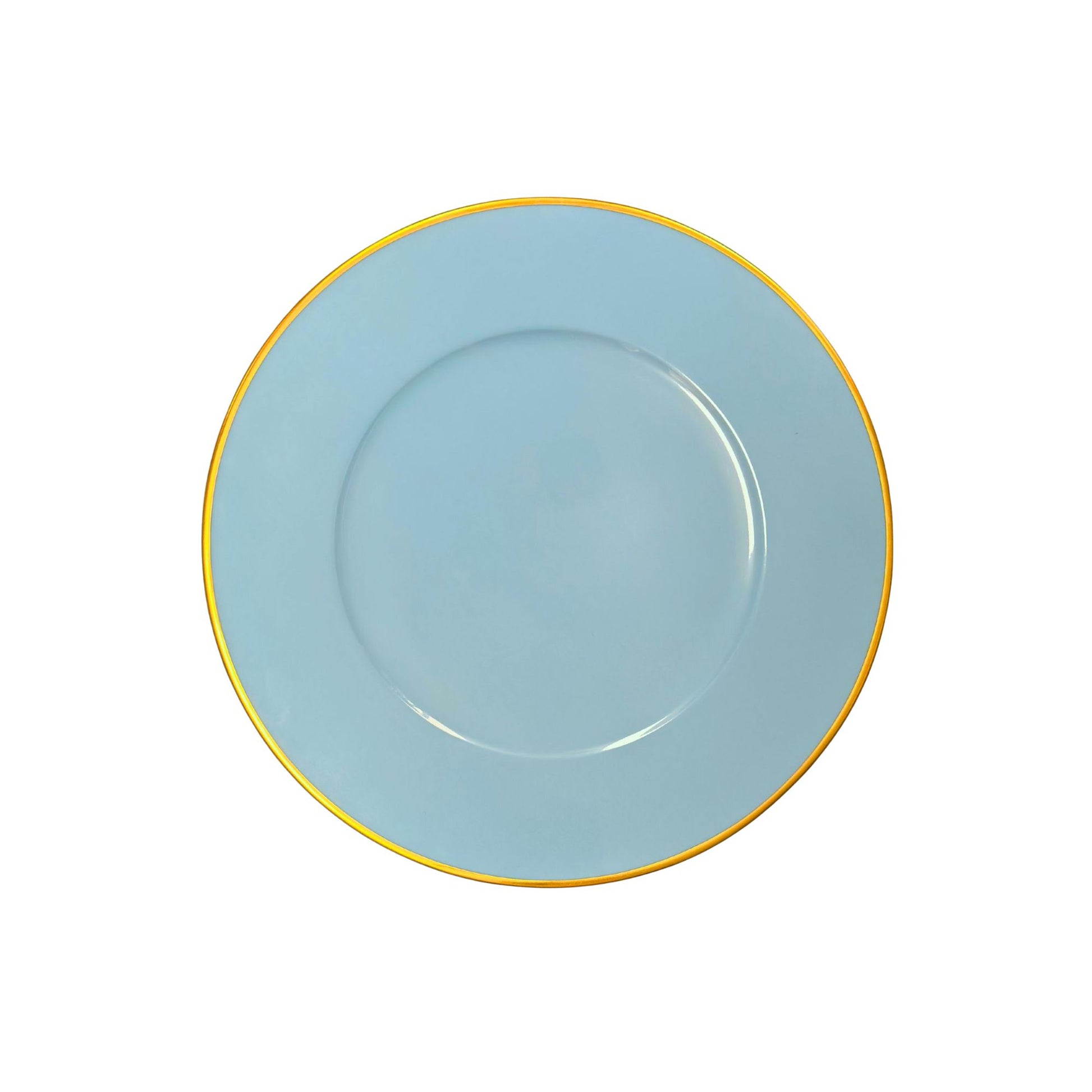 light blue plate