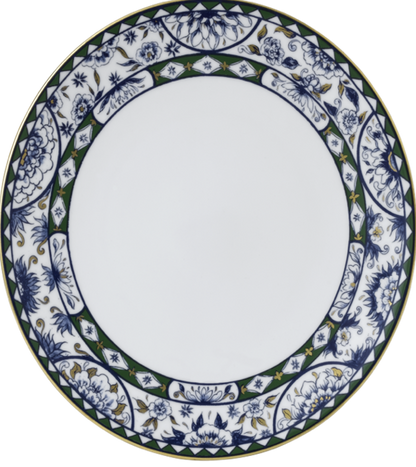 Victoria's Garden Blue & Green Dinnerware