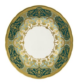 HERITAGE GREEN/TURQUOISE DINNERWARE