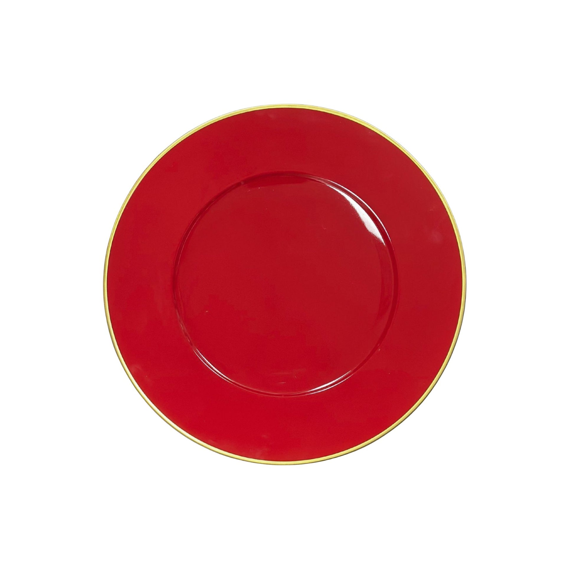 red plate