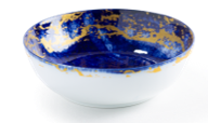 Magma - Cobalt & Gold Dinnerware