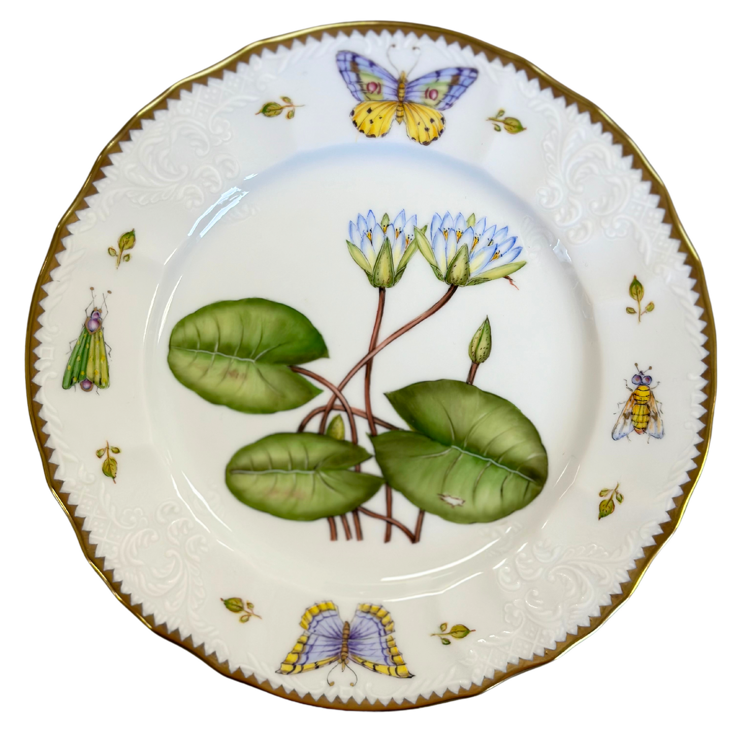Waterlily Hand Painted Dinnerware
