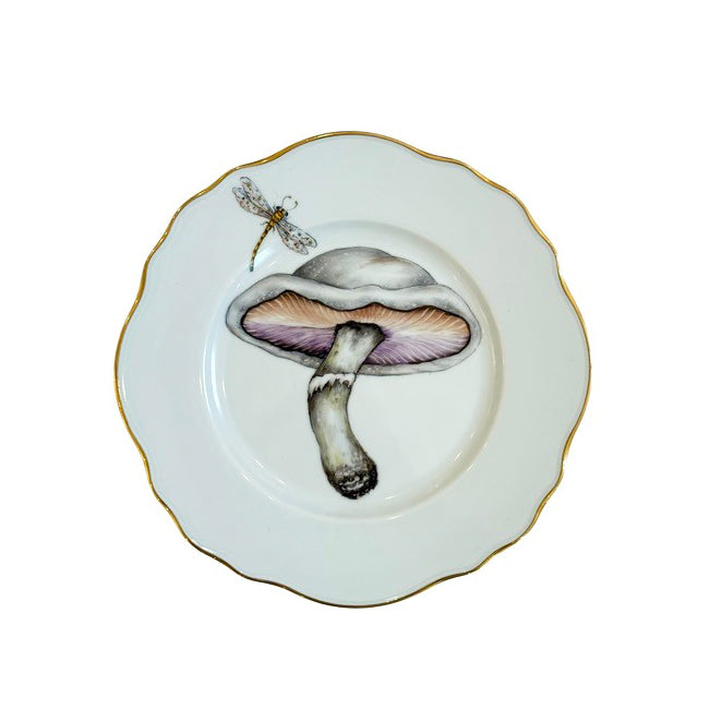 Forest Mushrooms Salad/Dessert Plates
