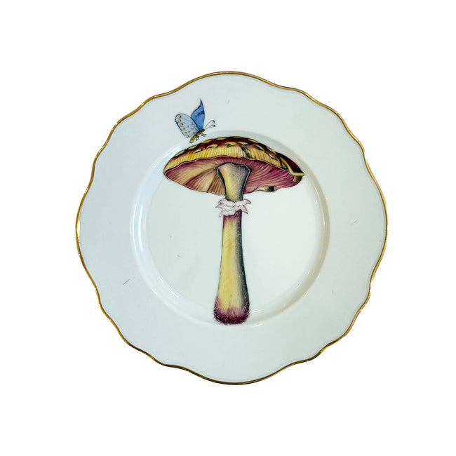 Forest Mushrooms Salad/Dessert Plates